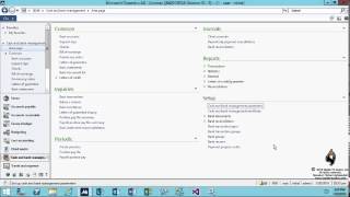 Accounts Receivable in Microsoft Dynamics AX 2012 R3 [upl. by Yltsew]