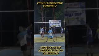 Spek Tajam Melsen di Garis terang lawan volleyball tarkam proliga voli volitarkam [upl. by Sarchet]