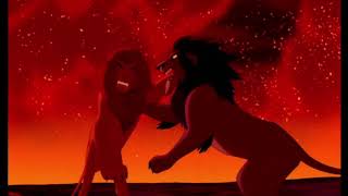 The Lion King  Simba vs scar English HD [upl. by Shellans]