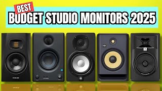 Best Budget Studio Monitors 2025  Budget Studio Monitors Buying Guide [upl. by Laundes74]