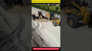 Caterpillar 14m motor grader road work cat d4 and road construction work shorts Deepakjcb🙏 [upl. by Ytsirc]