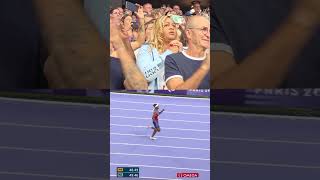 Family Reaction Watching Jaydin Blackwell Winning the 400m T38 Event 🥇🤩 [upl. by Nesline548]