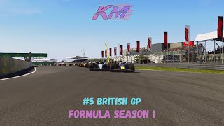 5 British GP  Formula Season 1  KM [upl. by Haywood]