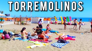 TORREMOLINOS 🇪🇦 Sunny Beach amp Cool Street Performance April 2023 Costa del Sol Spain 4K [upl. by Farman]