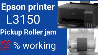 Epson printer L3150 Paper jam Solution Ho To Solve Paper jam Problem In Epson L3150 Epson printer [upl. by Yot]