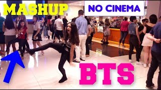 Dancing Kpop In Public Challenge no Shopping BTS  Fire Airplane Fake Love Boy In Luv Baepsae [upl. by Nnyleak167]