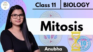 Class 11  Mitosis Under 10 Mins  ⏳ NCERT [upl. by Ewer]