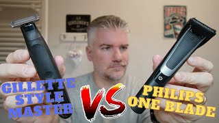 Gillette Style Master vs Philips One Blade  Confronto fra i regolabarba elettrici più richiesti [upl. by Airamas690]