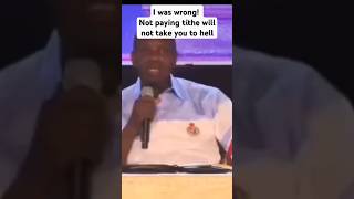 Pastor EA Adeboye Apologizes Not paying tithe will not take you to hell [upl. by Ailyn]