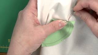 Needle Turn Applique Close Up Video Tutorial [upl. by Rasure]