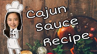 CAJUN SAUCE RECIPE [upl. by Richardo124]