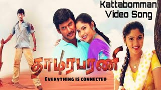 Kattabomman Oorenakku Video Song  Thamirabarani  Clear Audio Quality  Yuvan Shankar Raja [upl. by Donetta]