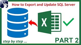 How to Export and Update SQL Server table data using Excel Step by Step PART 2 [upl. by Snowman]