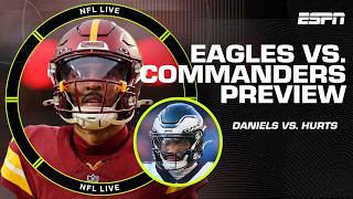 Mina Kimes wants to see ‘AGGRESSION’ from the Eagles’ secondary against Jayden Daniels  NFL Live [upl. by Nede]