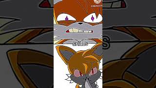 TAILS vs TAILS EDDTSHOSAT edit versus shorts shortvideo short tails editshort shortvs [upl. by Larsen]