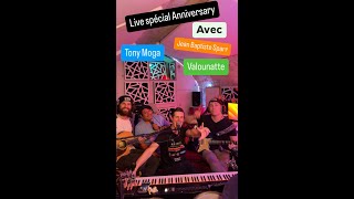 Live spécial Anniversary 🥳 Avec JB Sparr Tony Moga et Valounatte 🎸⚡️ [upl. by Jacey]