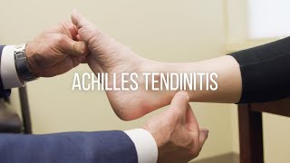 Achilles Tendinitis [upl. by Sucramraj]