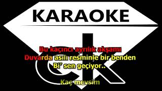 Manuş Baba  Dönersen Islık Çal KARAOKE [upl. by Ynomrah]