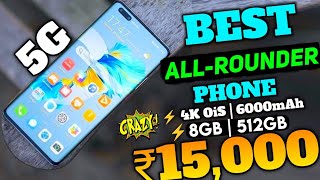 Top 6 Best 5G Smartphones Under 15000 in 2024  8GB512GB  Curved Display  Phones 5G under 15k [upl. by Fleeman]