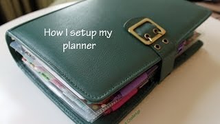 My Planner Setup  Part One  Focus [upl. by Jelks688]