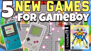 Incube8 Games  5 New Gameboy Games Play ASAP [upl. by Nide]