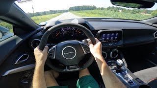 2024 Chevrolet Camaro ZL1 POV Drive Impressions and ASMR [upl. by Killarney913]