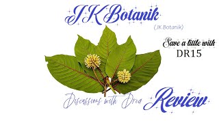 JK Botanik Review 1 Save 15 with DR15 [upl. by Eikkin]