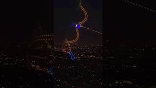 Drone show in Ayodhya [upl. by Carlynne]