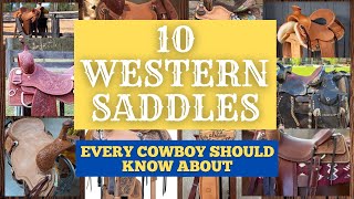 10 Western Saddles You Need To Know [upl. by Neal]