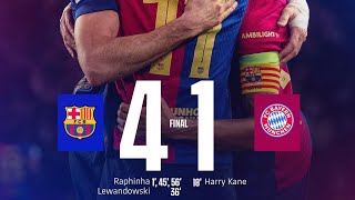 Barcelona vs Bayern Watch this Incredible Performance From Barcelona Players 🤩 [upl. by Eveam]