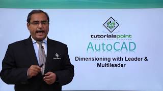 AutoCAD  Dimensioning with leader and multileader [upl. by Annerahs]