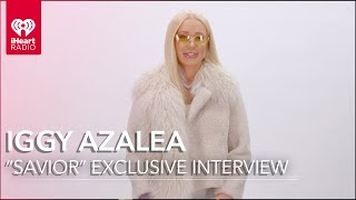 Iggy Azelea quotSaviorquot Exclusive Interview [upl. by Arramat]