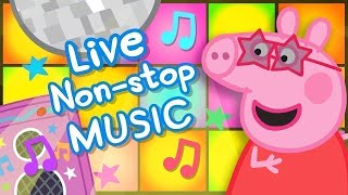 Peppa Pig Official Music Videos 🐷 Peppa Pig Music amp Songs 247 🪩 Peppa Pig Theme Tune Remix amp More [upl. by Staci]