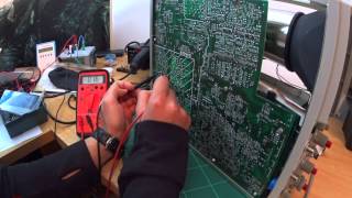 Oscilloscope Repair Analog Tektronix 2236 [upl. by Oler779]