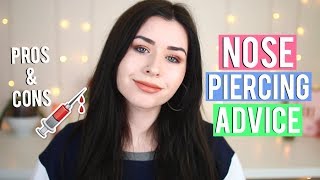 Nose Piercing Cons You NEED To Know Before Getting Your Nose Pierced [upl. by Shrier]