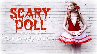 SCARY DOLL Halloween Get Ready With Me 🎃  Cocos World [upl. by Lilahk]