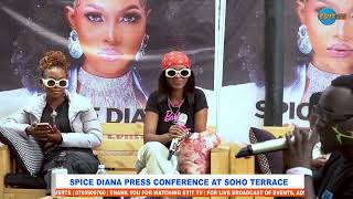 Spice Diana Press Conference in Mbarara Ahead of her Concert on 21st Jan at University Inn [upl. by Riem]