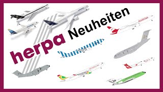 Neue Modelle für NovemberDezember 2024  Herpa 1500 [upl. by Guthry]