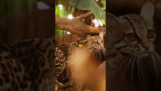 Margay Cat Natures Ultimate Acrobat 🌳🐾 MargayCat WildlifeWonders AnimalAcrobat catfacts cat [upl. by Pascoe452]