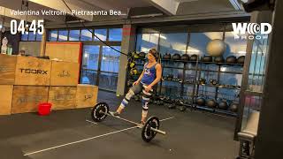 Valentina Veltroni  Pietrasanta Beach Throwdown 2024  cat Exp  Wod 2B [upl. by Ayota]