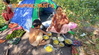 camping part  daily vlog village camping village life  nomadmaryamfamily [upl. by Letsyrk]