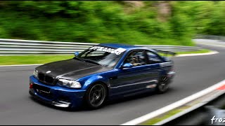 BMW E46 330i BTG 731 Nürburgring Nordschleife Trackday 110621 [upl. by Jez]