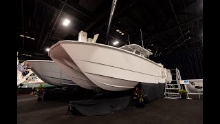 NEW Invincible 38 Catamaran Walkthrough [upl. by Merideth]