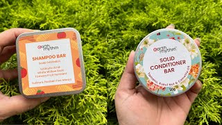 Earth Rhythm Shampoo amp Conditioner Bar Honest Review [upl. by Rhtaeh]