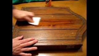 Restore Filthy Antique Wood and Furniture Fast and Simple [upl. by Arait619]