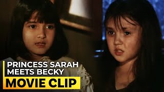 Princess Sarah meets Becky  AllOut Fun Sarah ang Munting Prinsesa  MovieClip [upl. by Aynas]