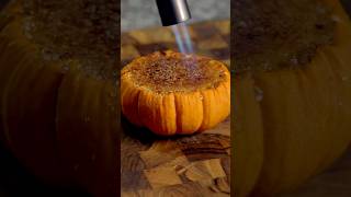 Crème Brûlée INSIDE Mini Pumpkins [upl. by Lasser]