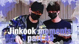 Jin  Jungkook  Jinkooks moments part 49 [upl. by Legnaleugim]