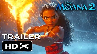 MOANA 2 2024 New Trailer  Dwayne Johnson Disney Animation Concept [upl. by Magna]