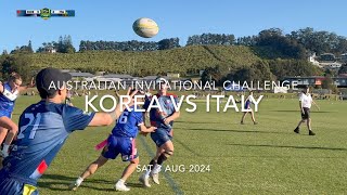 AIC Korea vs Italy  MIXED OPENS [upl. by Desdemona]